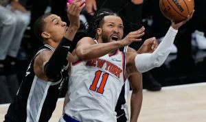 Jalen Brunson Injury Concern in NBA Finals Game 1