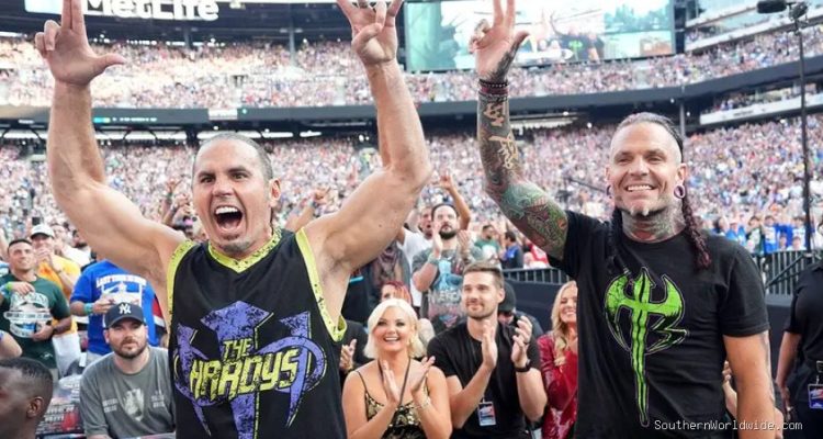 Jeff Hardy's Wild Ladder Dive Leads The Hardys to TNA Tag Title Victory