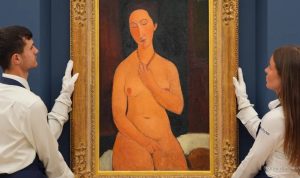Modigliani Nude Achieves Record Auction Price