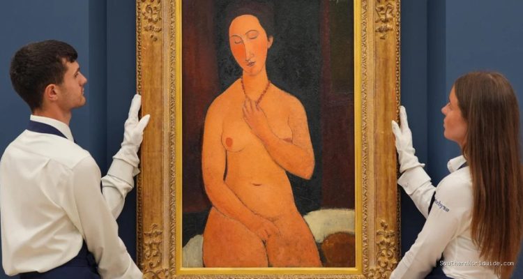 Modigliani Nude Achieves Record Auction Price