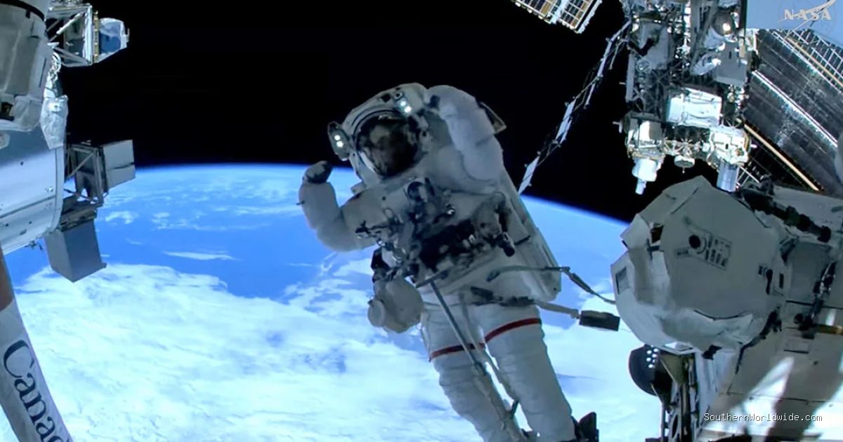 NASA Astronauts Repair Robot Arm on Space Station