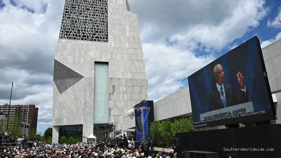 Obama Center's Opening Ceremony Faces Criticism for Leftist Ritual Amid Star-Studded Event