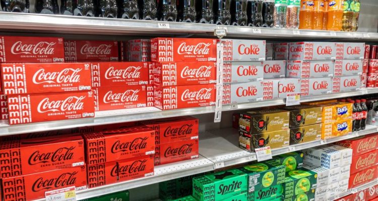 QR Codes on Coke and Pepsi for Ingredient Details