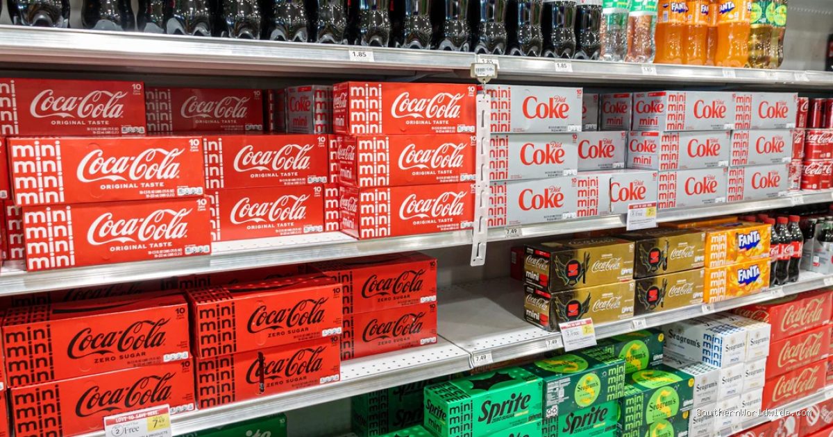 QR Codes on Coke and Pepsi for Ingredient Details