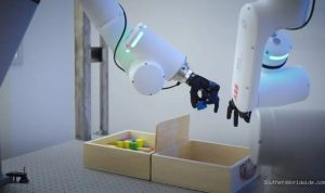 Robots Learn to Feel With Bionic Hands