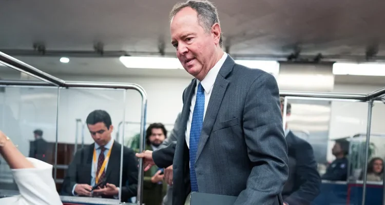 Schiff Dodges Questions Amidst Senate Hopeful's DC Visit