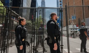 Secret Service, TSA, and NYPD Fortify Madison Square Garden for Trump's NBA Finals Appearance