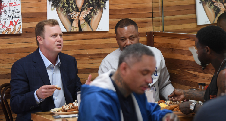 Spencer Pratt Visits Famous LA Eatery on Election Day, Promises Safer Streets