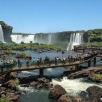 Tourist Risks Danger at World's Largest Waterfall to Retrieve Cellphone