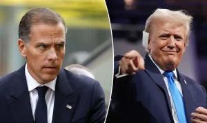 Trump: Democrat Choices Could Aid Hunter Biden White House Run