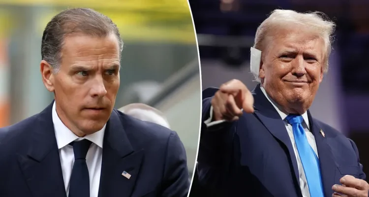 Trump: Democrat Choices Could Aid Hunter Biden White House Run