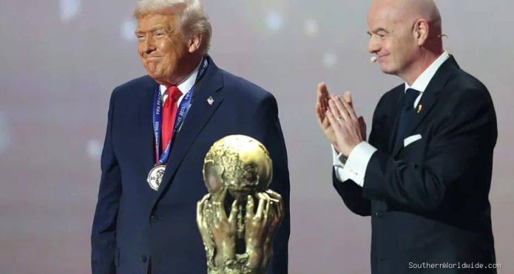 Trump to Present World Cup Final Trophy With FIFA President