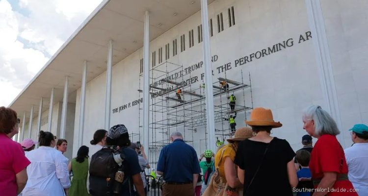Trump's name to be removed from Kennedy Center as appeals court denies board's request for administrative stay
