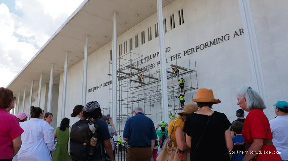 Trump's name to be removed from Kennedy Center as appeals court denies board's request for administrative stay