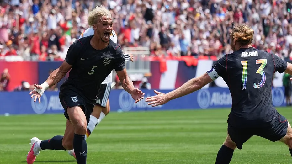 US star's stunning goal boosts team despite loss to Germany before World Cup