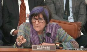 WATCH: Hearing derails as purple-haired Dem points finger, screams at chair to put DHS chief 'in his place'