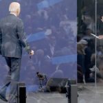 WATCH: Would-be second-term President Biden left searching for family on stage after Obama Center opening