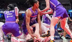 WNBA Suspends Alyssa Thomas for Reckless Throat Hit on Caitlin Clark