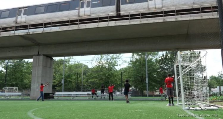 Young Atlanta Athletes Escort Players to World Cup Stage