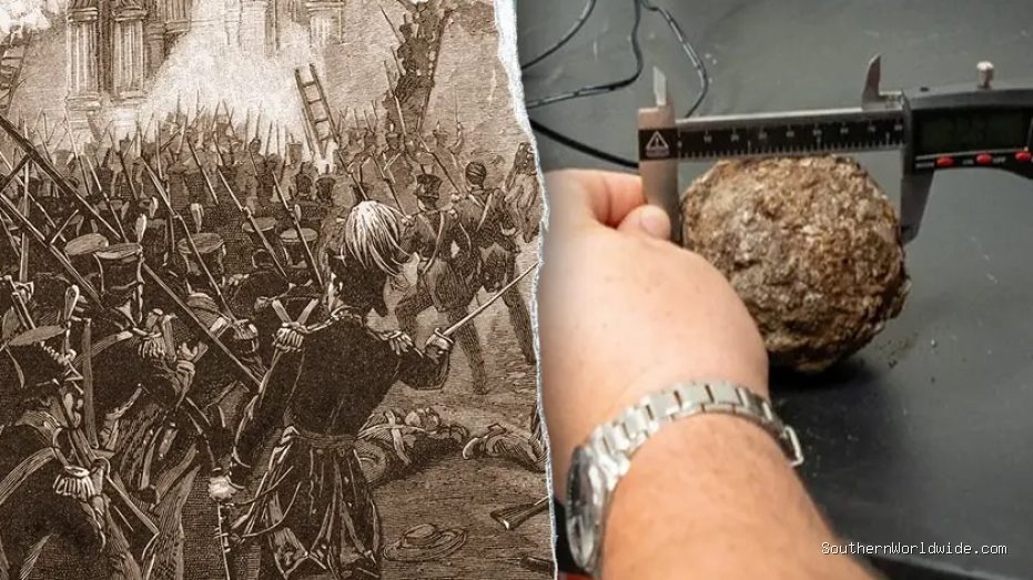 Alamo yields rare cannonball, untouched for almost 190 years
