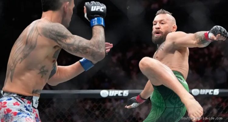 Conor McGregor's UFC Return Ends Early Due to Suspected Knee Injury at UFC 329