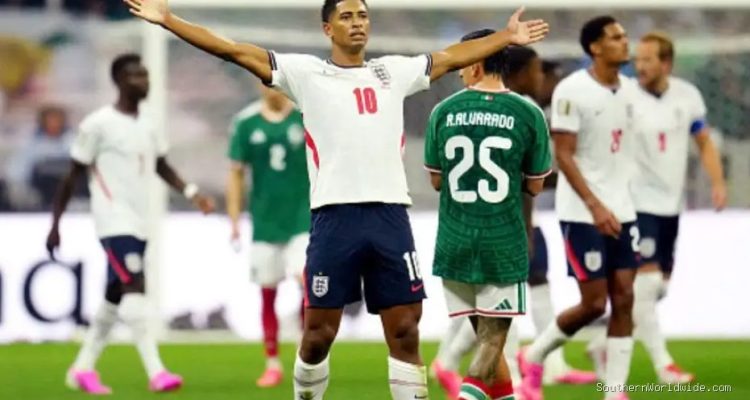 England stuns Mexico 3-2 in instant World Cup classic, hands team first World Cup loss at Estadio Azteca