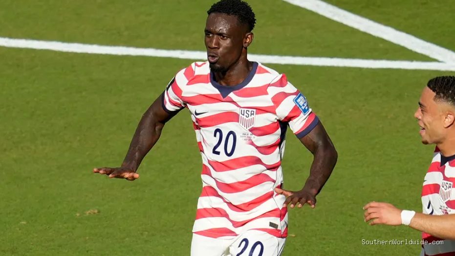 Folarin Balogun Honors LeBron James After Scoring in World Cup Round of 32 Match