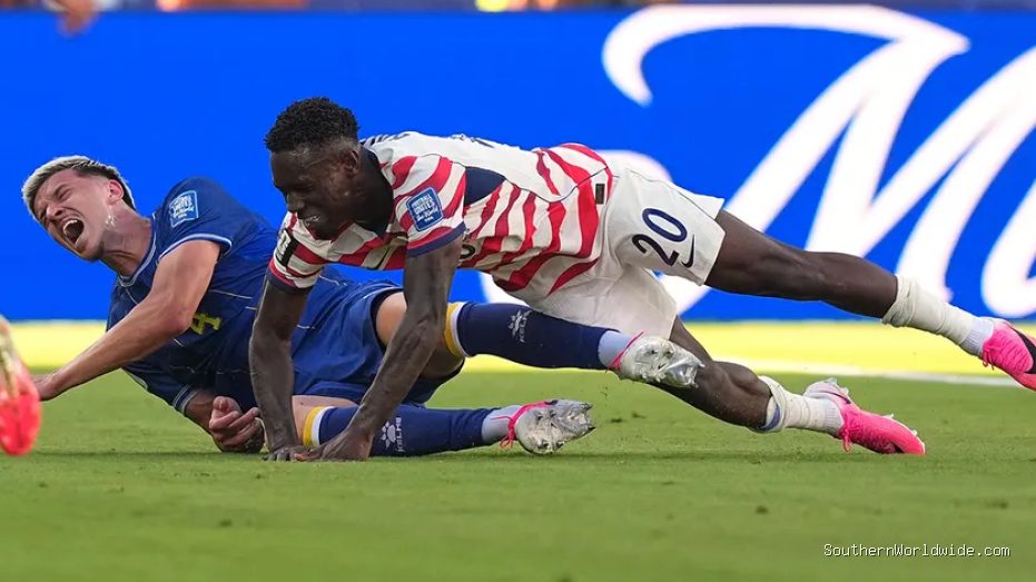 Folarin Balogun's Controversial Red Card in World Cup Round of 32 Match