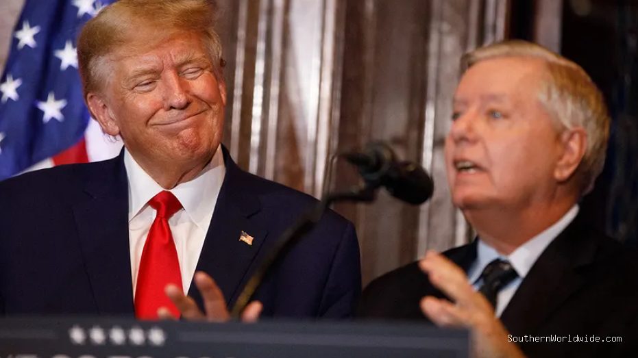 from-disgrace-to-family-trumps-remarkable-journey-with-lindsey-graham-44246 From 'disgrace' to 'family': Trump's remarkable journey with Lindsey Graham