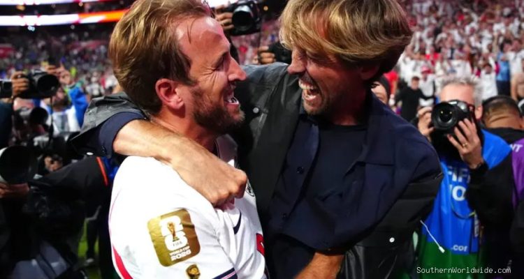 Harry Kane Gives Legacy Cap to Peter Crouch at England Training