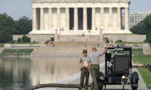lincoln-memorial-pool-drained-for-trump-administration-repairs-77898 Lincoln Memorial Pool Drained for Trump Administration Repairs