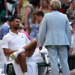 Novak Djokovic gets in heated argument with Wimbledon official over roof during thrilling quarterfinal win