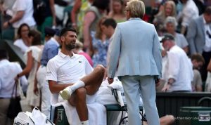 novak-djokovic-gets-in-heated-argument-with-wimbledon-official-over-roof-during-89831 Novak Djokovic gets in heated argument with Wimbledon official over roof during thrilling quarterfinal win