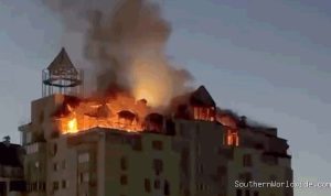 Russia's Massive Missile and Drone Barrage Hits Kyiv