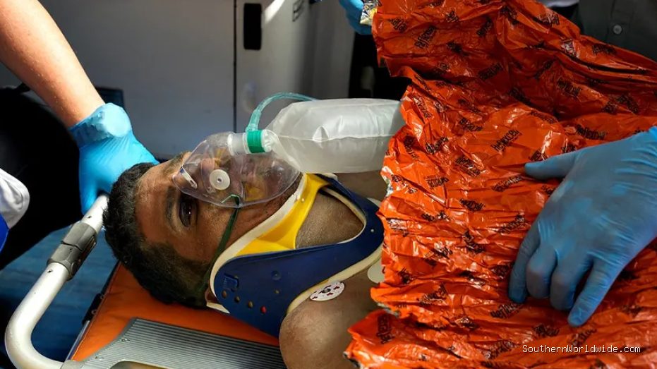 Security Guard Rescued After Eight Days Under Collapsed Shopping Center Following Venezuela Quakes
