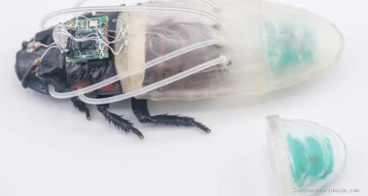 Tomorrow's Rescue Robot: A Cockroach in a Scuba Suit