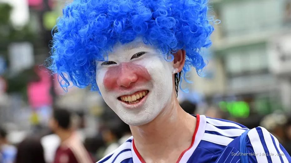 World Cup Fan With Blue Hair Speaks Out After Viral Emotional Reaction